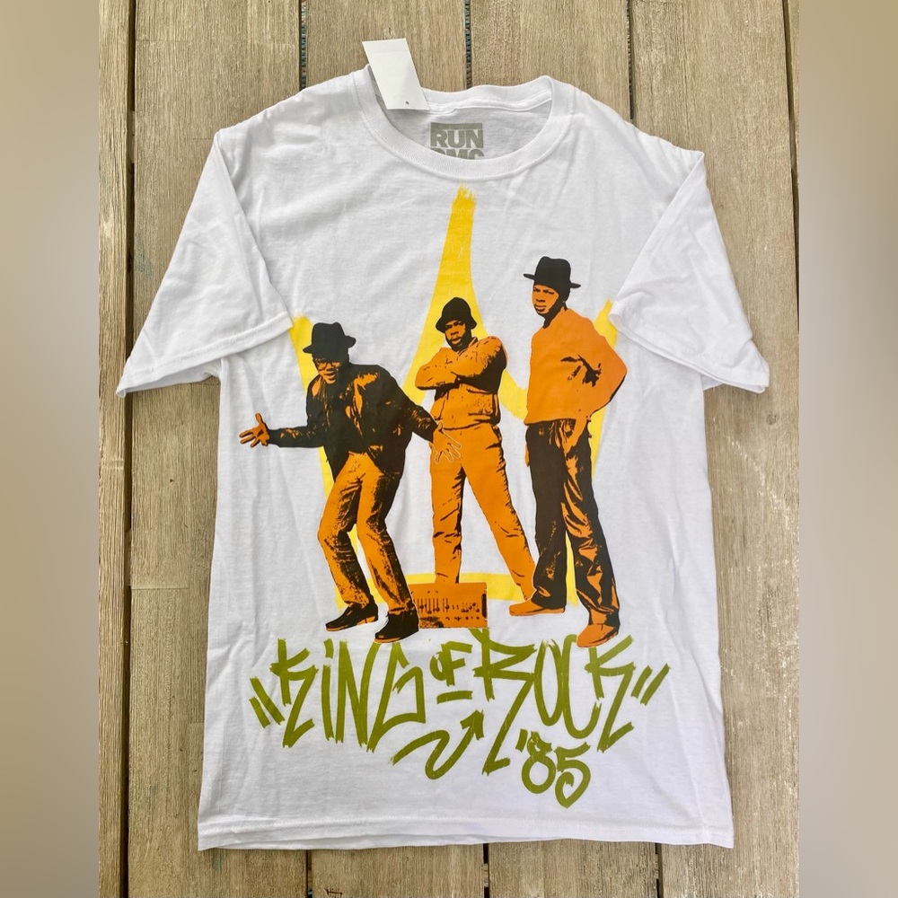 NWT RUN DMC King of Rock T-Shirt Unisex